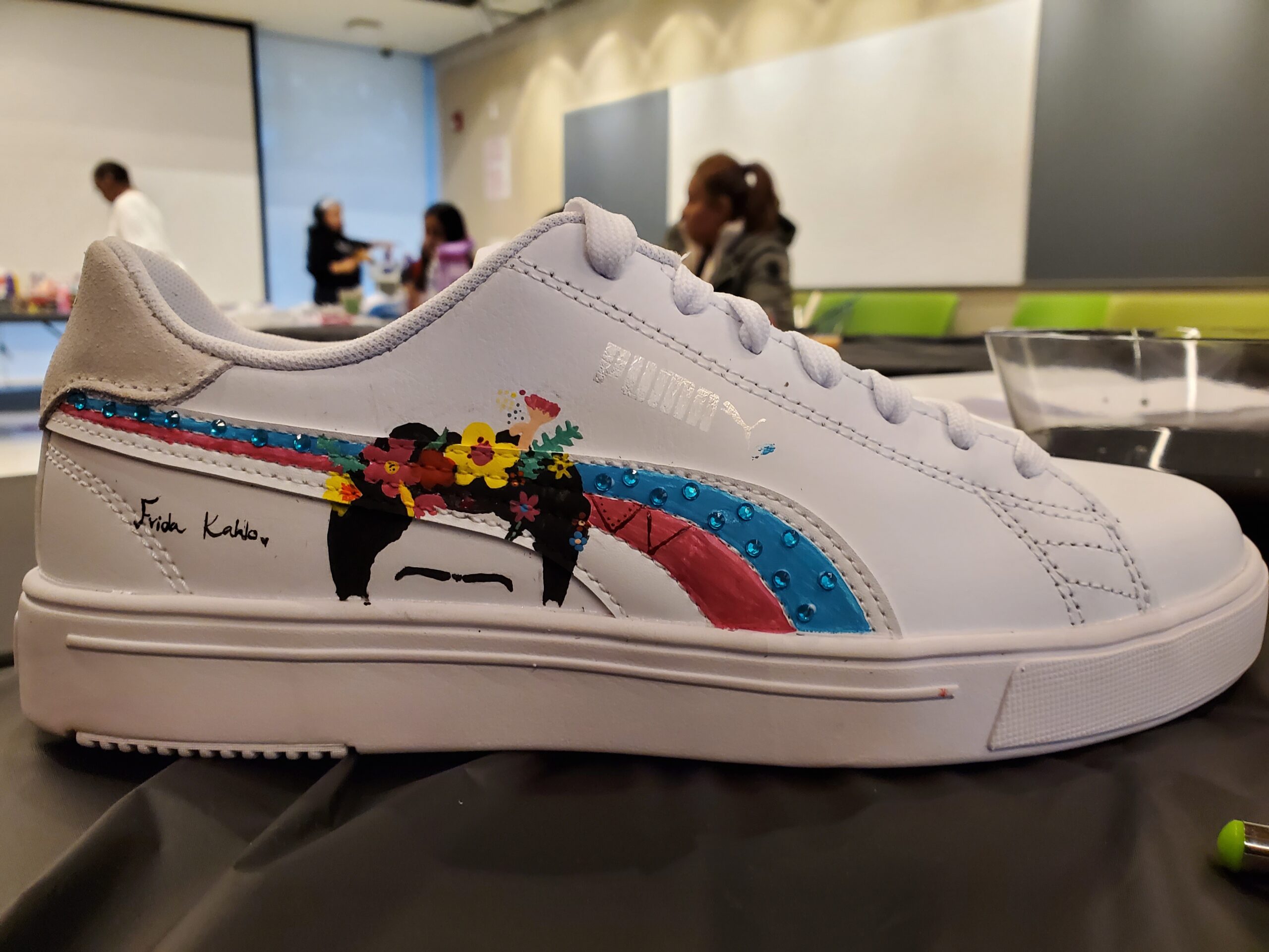 The club helping Black and Latina girls and women design their own sneakers