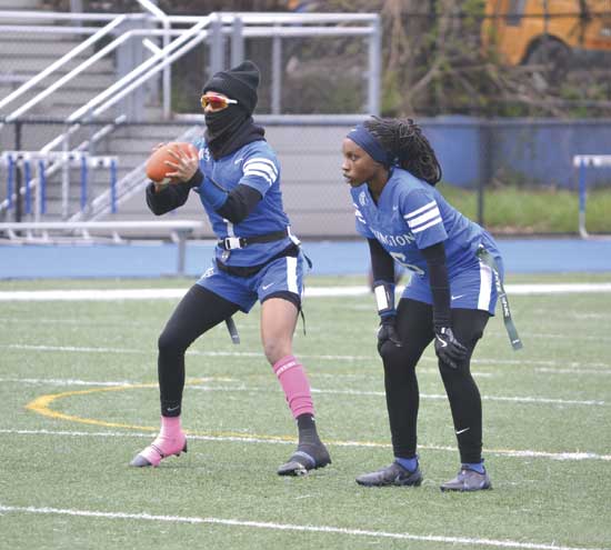 Irvington HS’ Janasia Wilson is MVP of Phil Simms All-Star Flag Football Classic