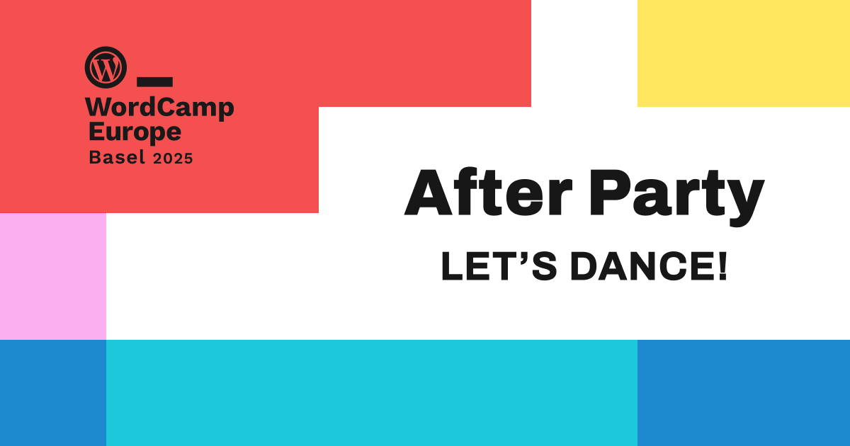After Party Time!