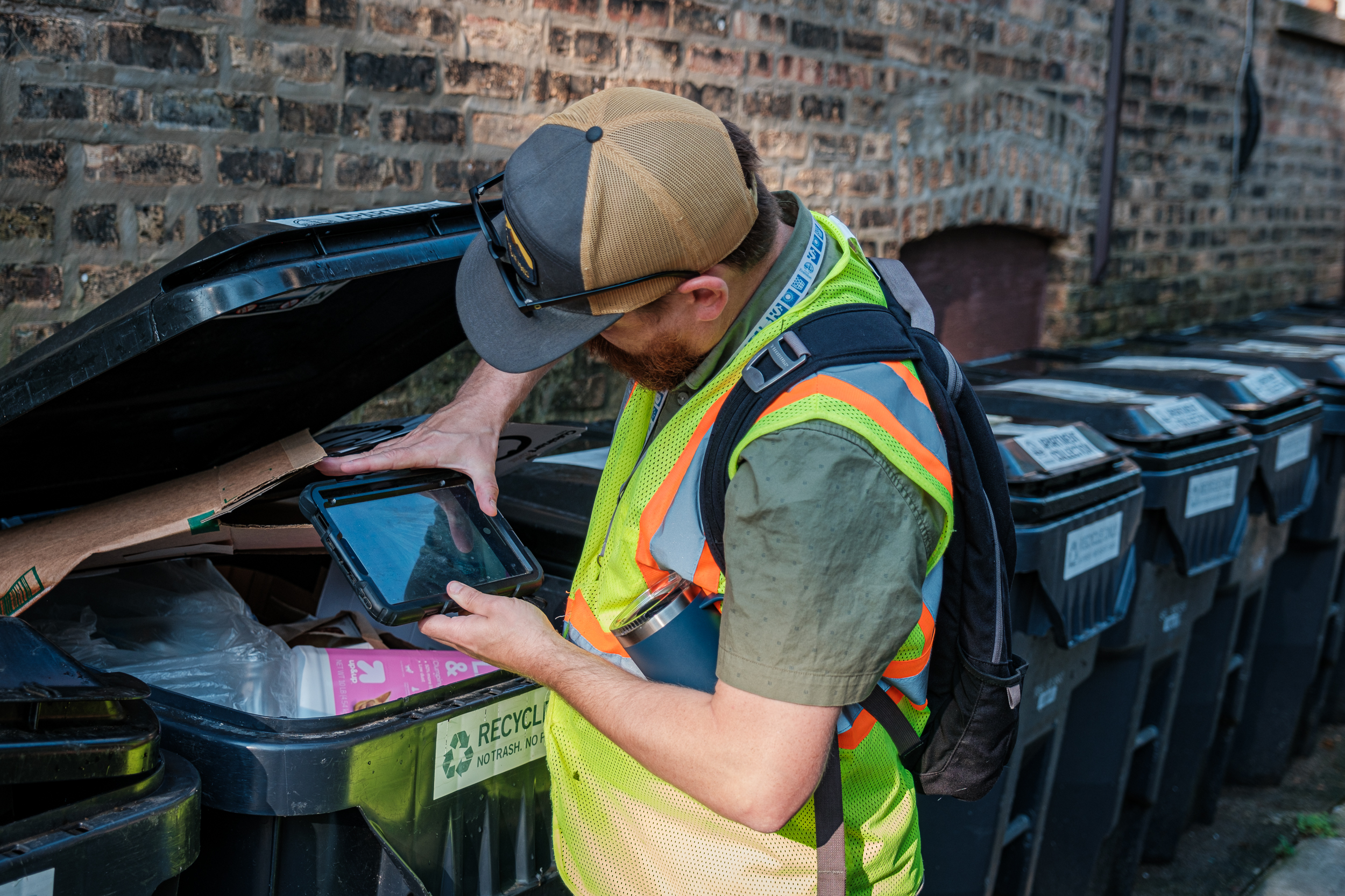 Annual recycling audit focuses on cart compliance