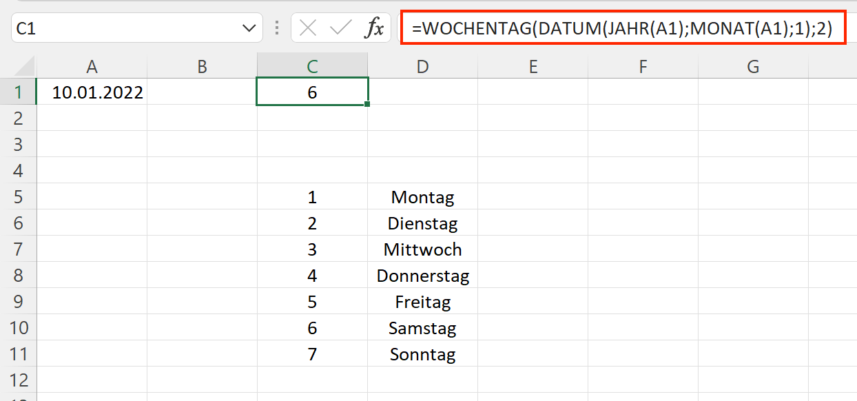 Excel Tipps Und Tricks So Einfach Konnen Sie In Excel Den Ersten Wochentag Eines Bestimmten Monats Ermitteln Exceltricks