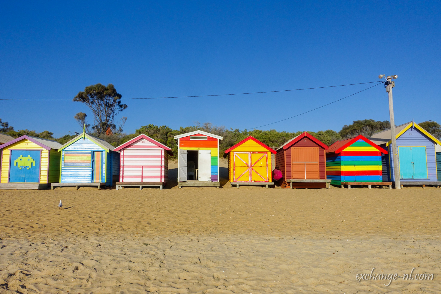 墨爾本布萊頓海攤彩色小屋 Brighton Bathing Boxes, Melbourne