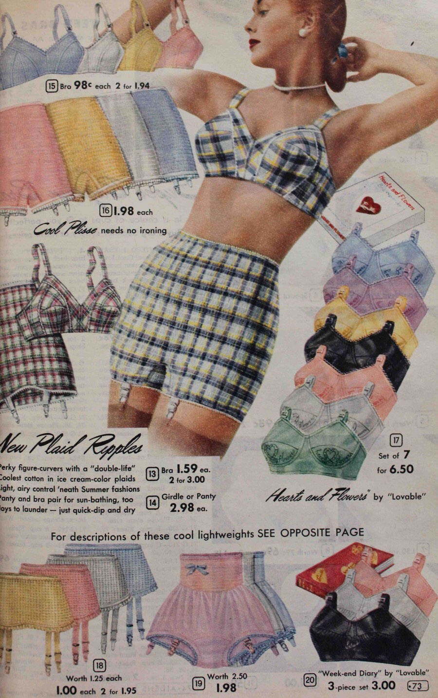 What they wore - 1950s Lingerie and Shapewear - Oh So Delightful (20) What they wore - 1950s Lingerie and Shapewear - Oh So Delightful (20)