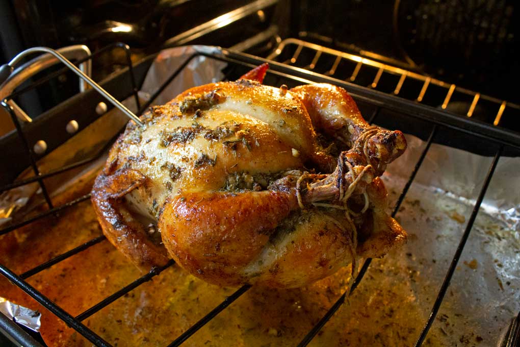 Garlic Herb-Butter Roasted Chicken - The Mountain Kitchen (2) Garlic Herb-Butter Roasted Chicken - The Mountain Kitchen (2)