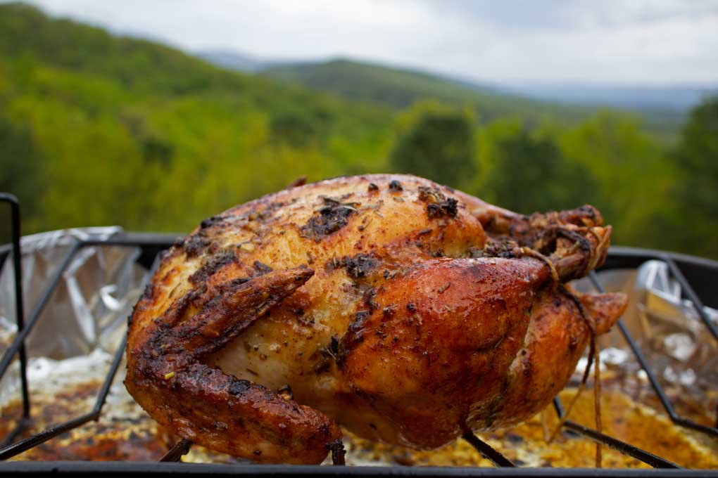 Garlic Herb-Butter Roasted Chicken - The Mountain Kitchen (1) Garlic Herb-Butter Roasted Chicken - The Mountain Kitchen (1)