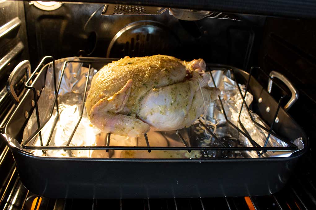 Garlic Herb-Butter Roasted Chicken - The Mountain Kitchen (3) Garlic Herb-Butter Roasted Chicken - The Mountain Kitchen (3)