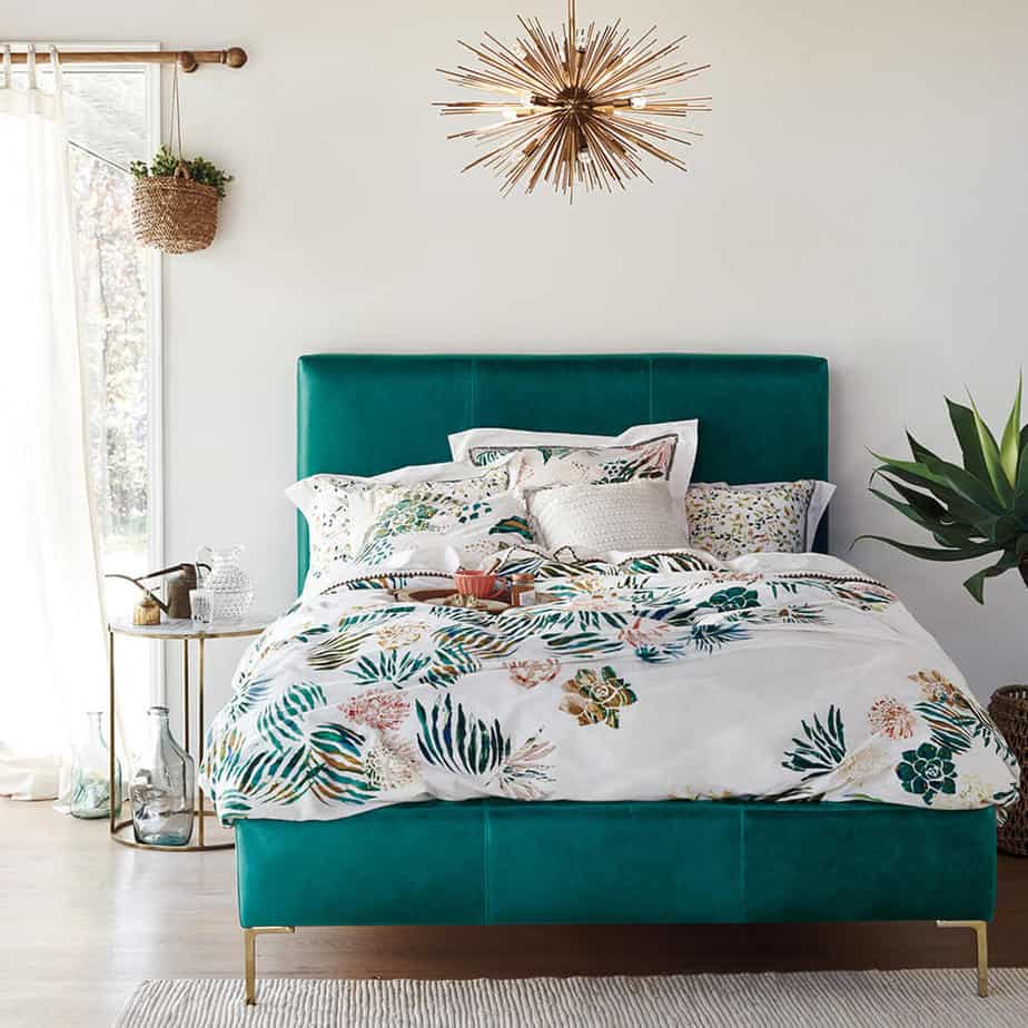 30 Teal Bedroom Ideas 2022 (Super Fresh and Bold) (2023)