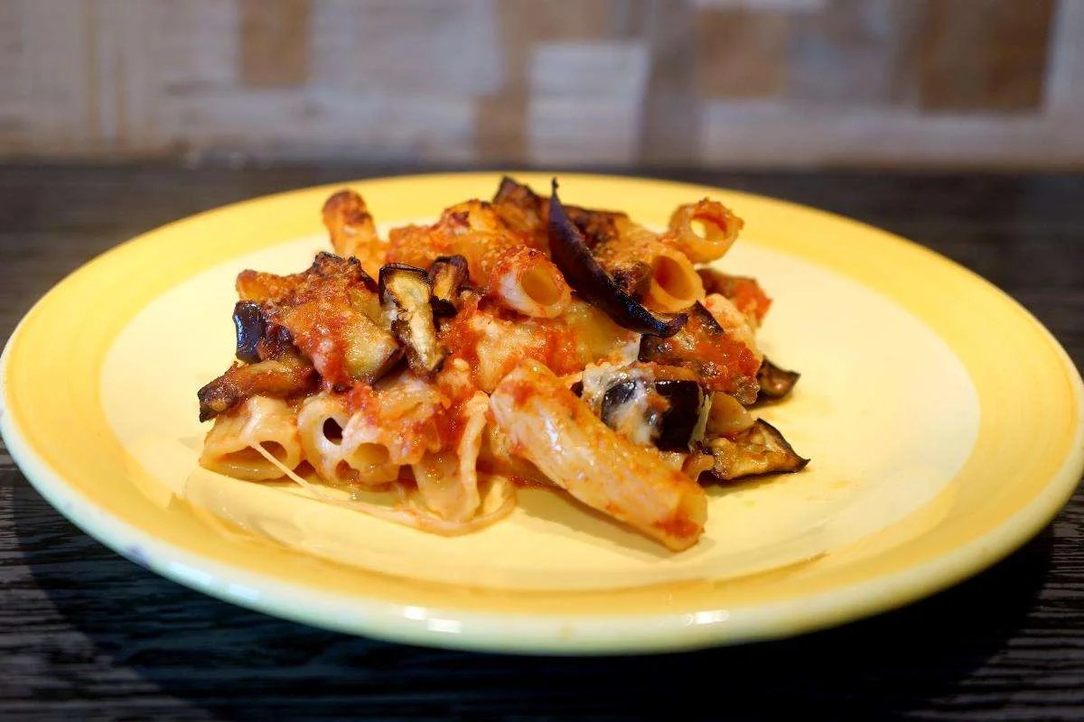 Pasta Con Melanzane Alla Siciliana Farine Speciali