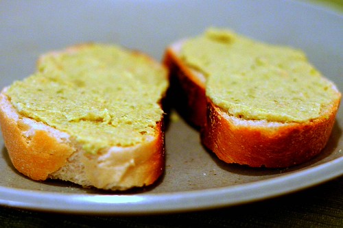green crostini
