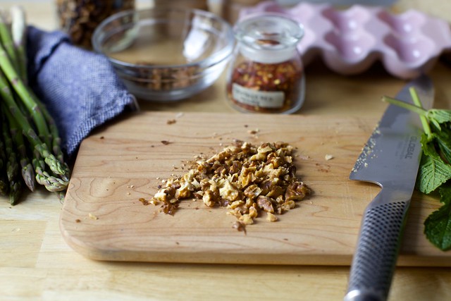 well-toasted walnuts