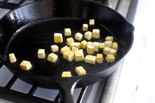 crispy tofu