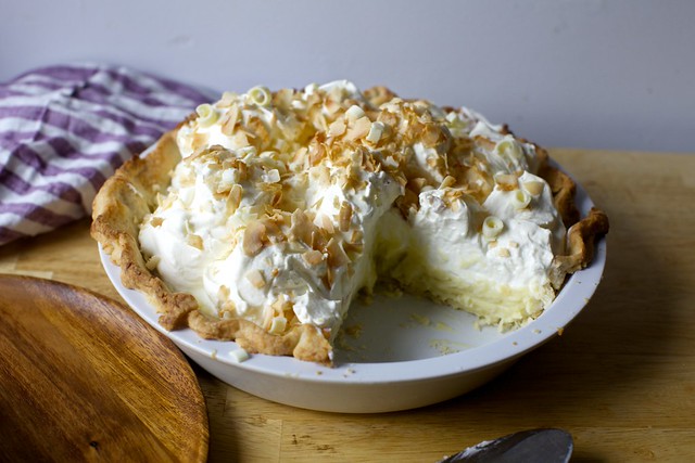 triple coconut cream pie