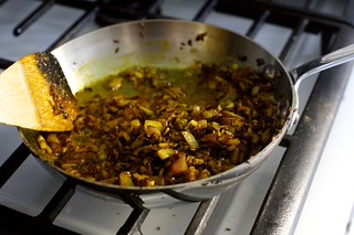 with the spices