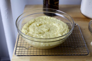 ready to chill the custard