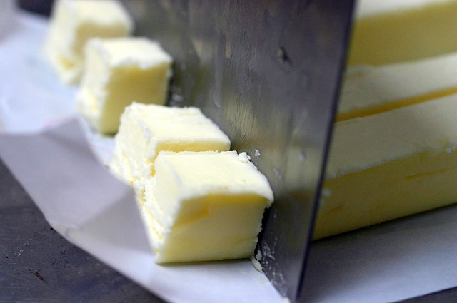 cubed butter