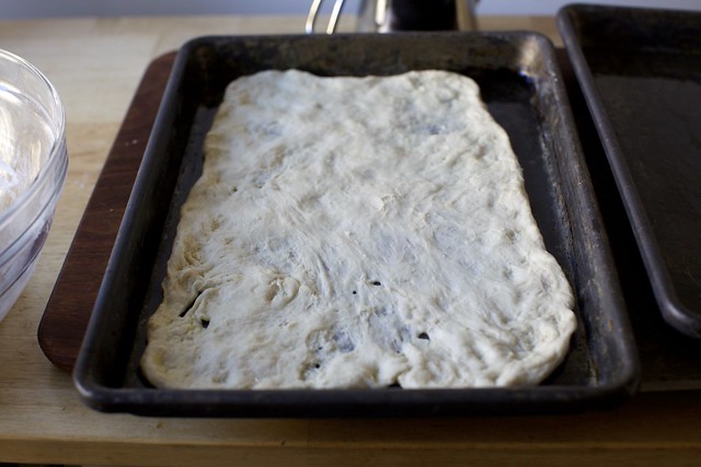 the dough will barely make it across