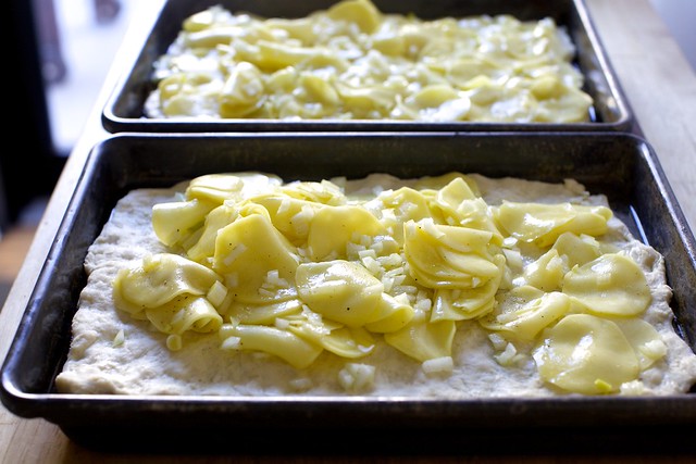 a slippery mess of potato