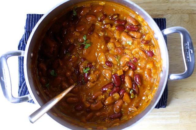 red kidney bean curry (rajma)