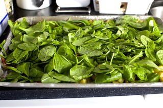 toss your greens right on top