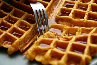 pumpkin waffles