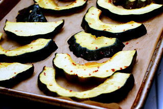 roasted acorn squash