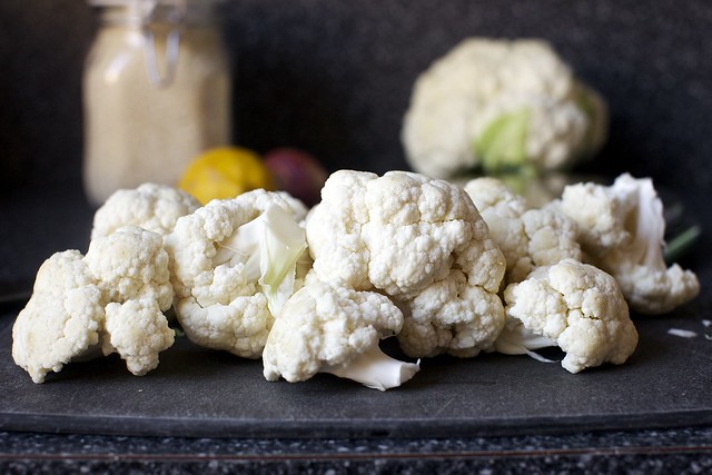 cauliflower in giant florets