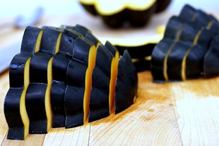 acorn squash, sliced thin