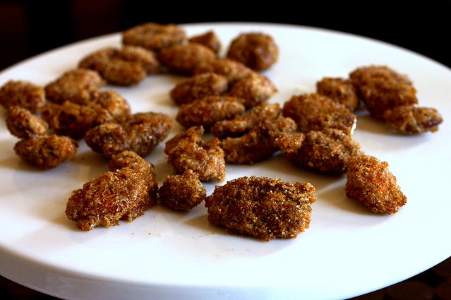 sweet and smoky-spicy nuts