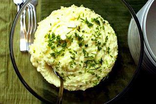 mashed potatoes