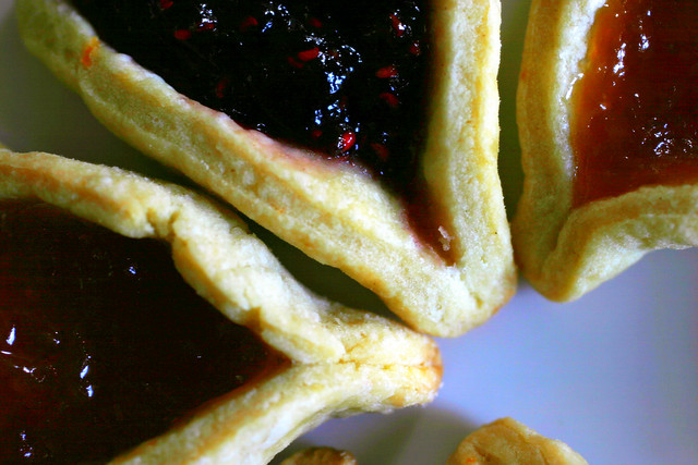 hamantaschen, macro