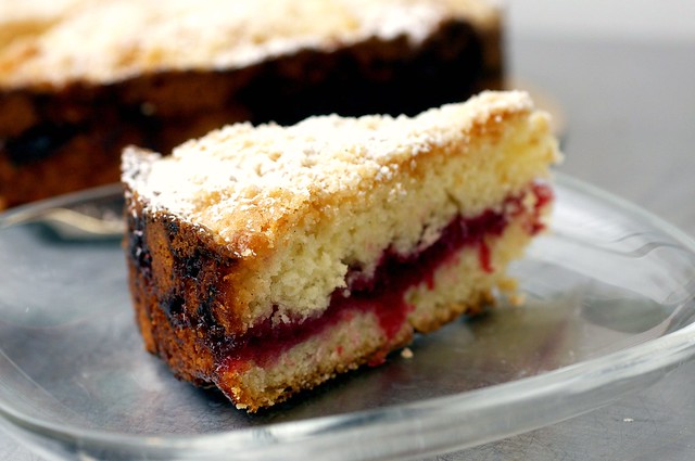 cranberry vanilla coffee cake