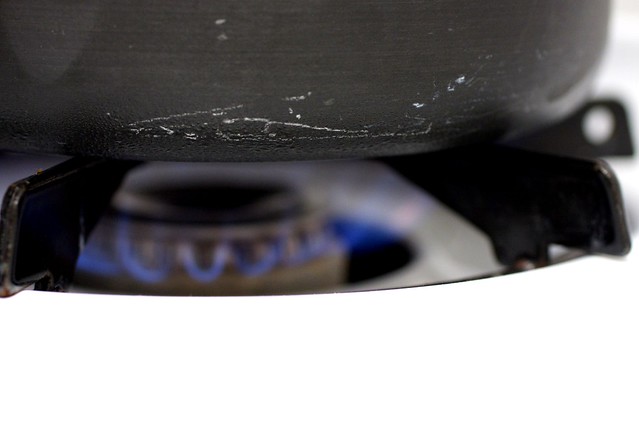 1: heat up some water