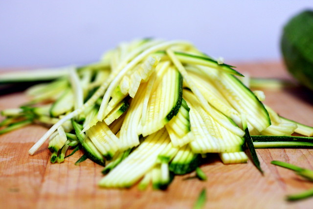 zucchini strands