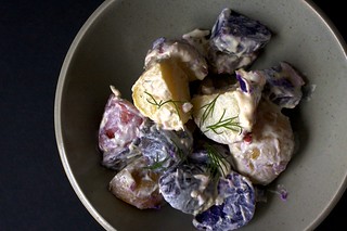 horseradish potato salad