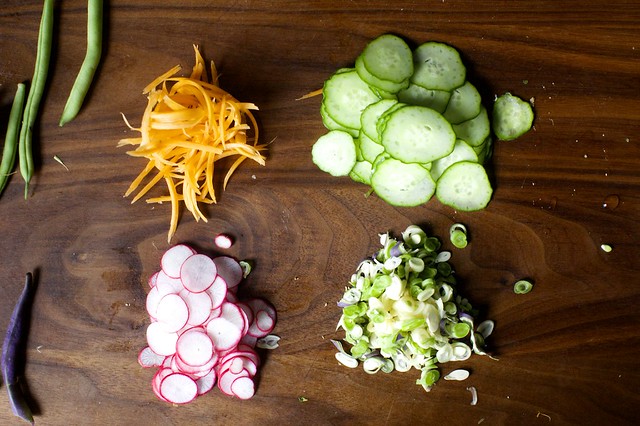 fixings for two bowls