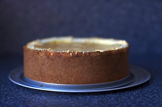 cheesecake, it fell a bit