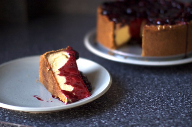 new york cheesecake, tumbled