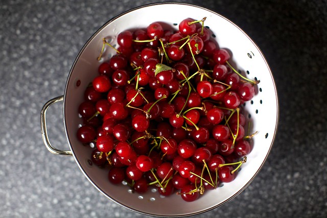 sour cherries