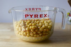 pre-peeled chickpeas, cooked and drained