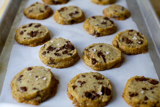 salted butter chocolate chunk shortbread
