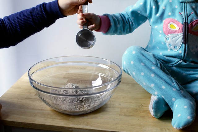 fighting over whose turn it is to help