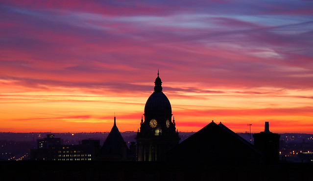 Leeds sunset