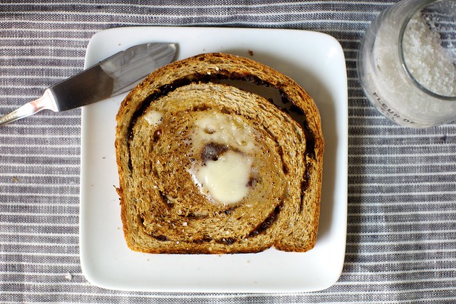 whole-grain cinnamon swirl bread