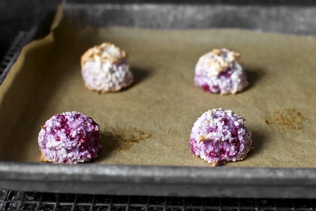 muddle raspberry coconut macaroons