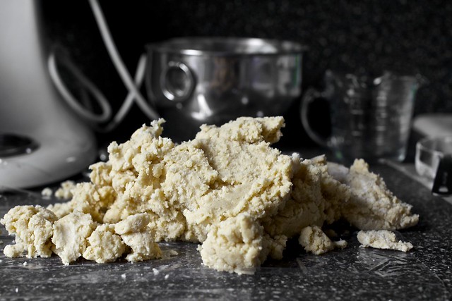 pile of craggy dough