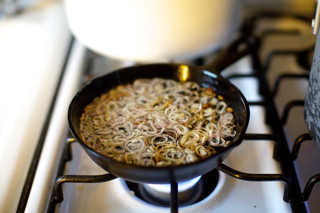 frying shallots, just do it