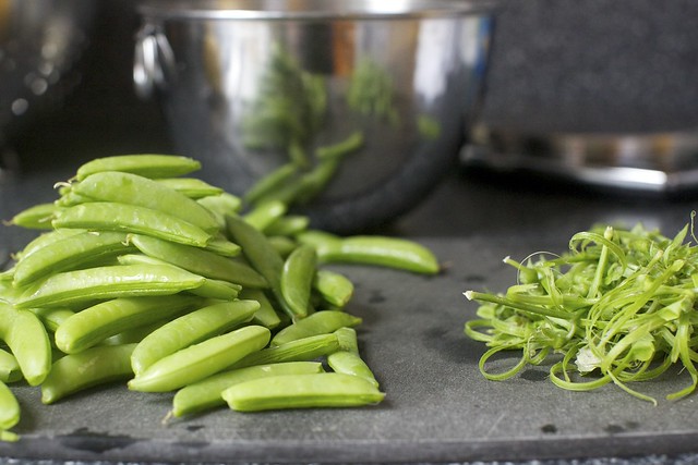 sweet, sweet, crunchy sugar snaps