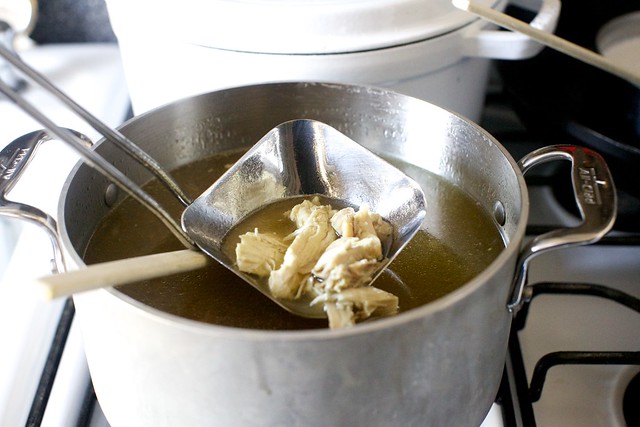 great big tears of succulent chicken