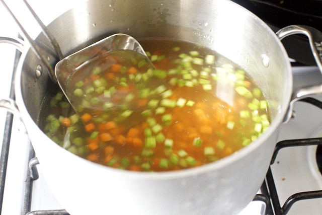 give vegetables a simmer