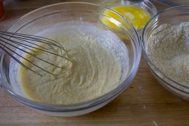 cooked cornmeal mush